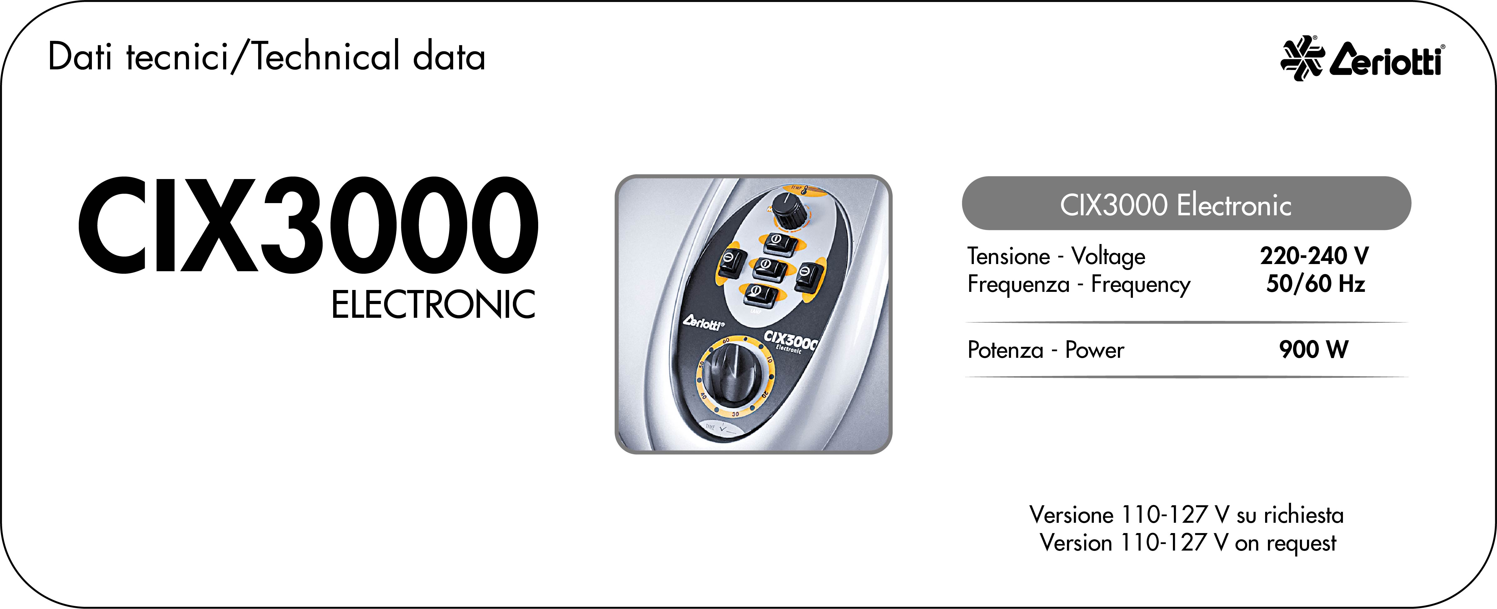 CIX3000 ELECTRONIC