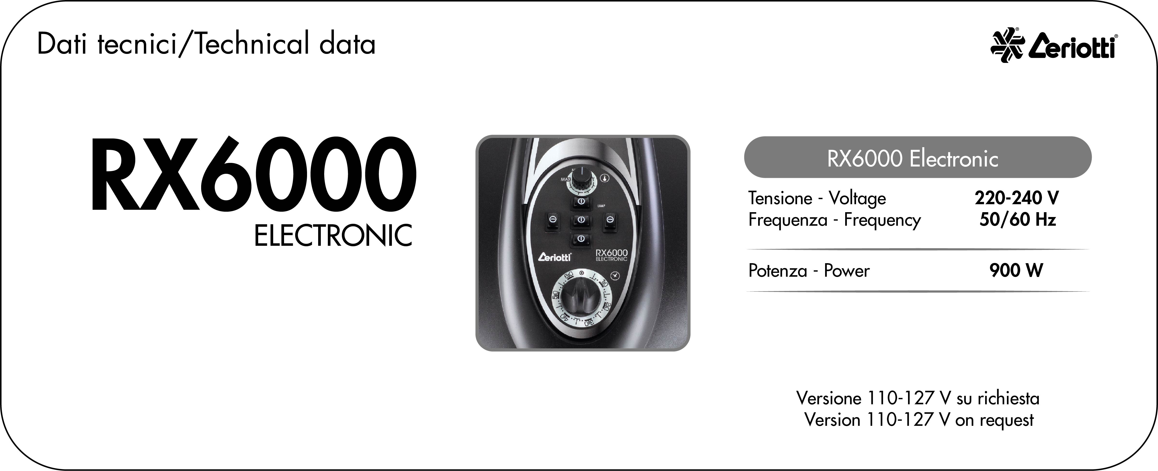RX6000 Electronic