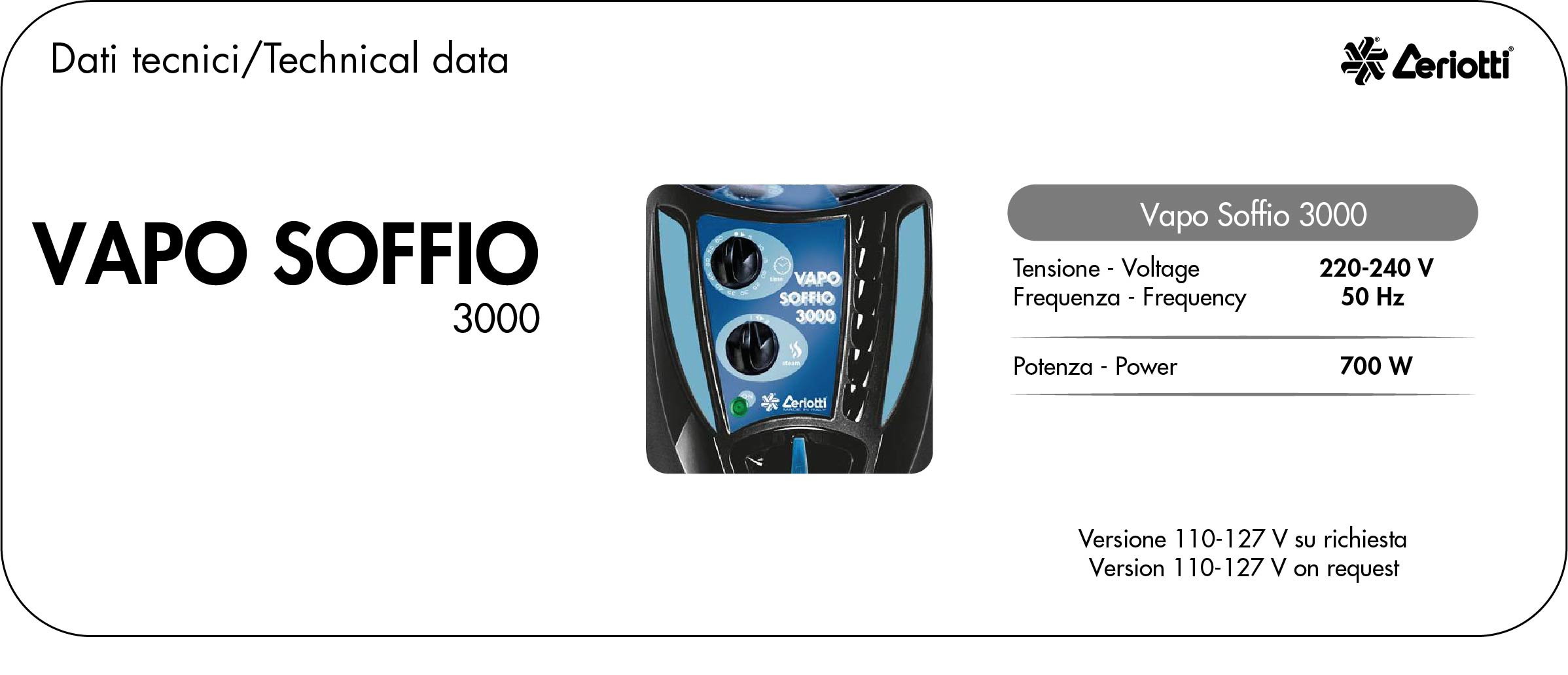 VAPO SOFFIO 3000